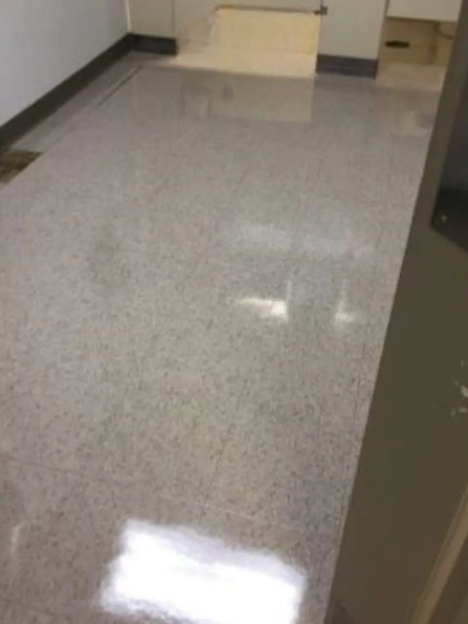 After Floor Stripping And Waxing ()