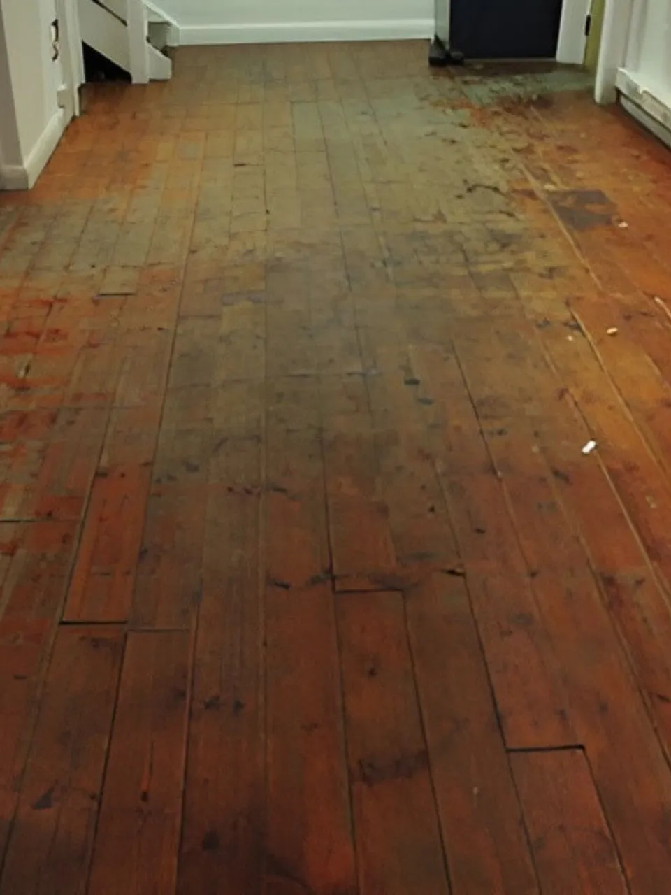 Hardwood Floor Cleaning Before ()